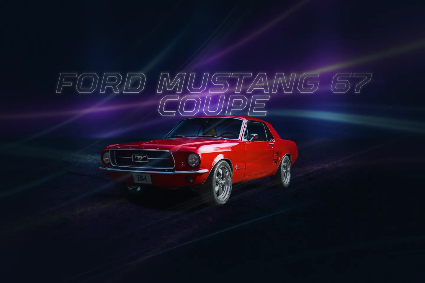 Ford Mustang 67 coupe